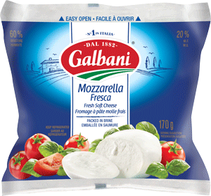 Galbani mozzarella package