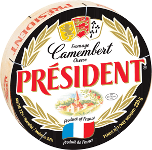 Wheel of Camembert cheese