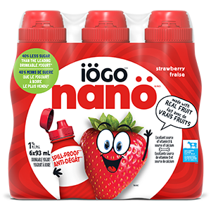Petits contenants de yogourt Iogo nano