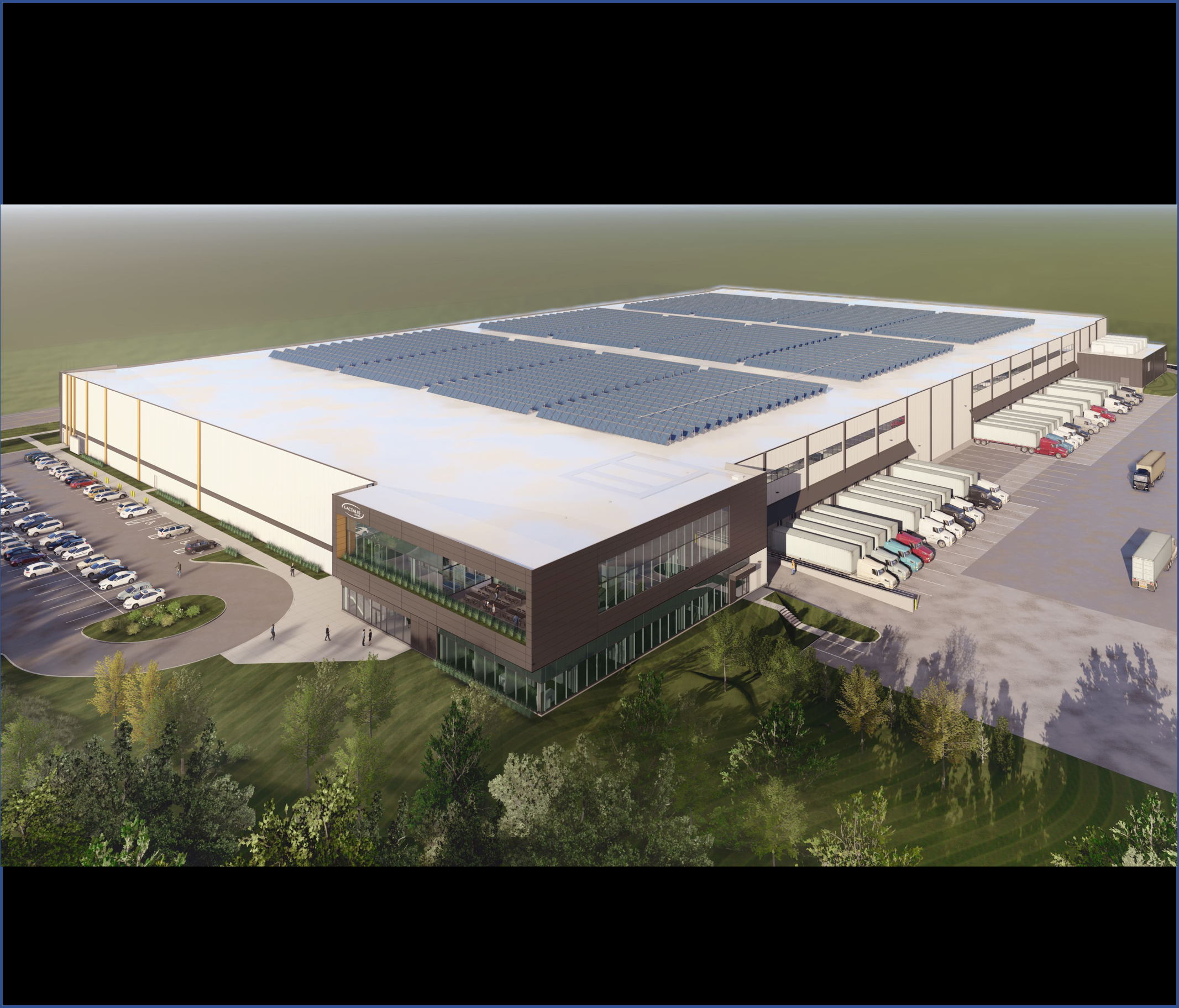 Lactalis Canada New Distribution Centre – Oshawa, Ontario (Rendering)