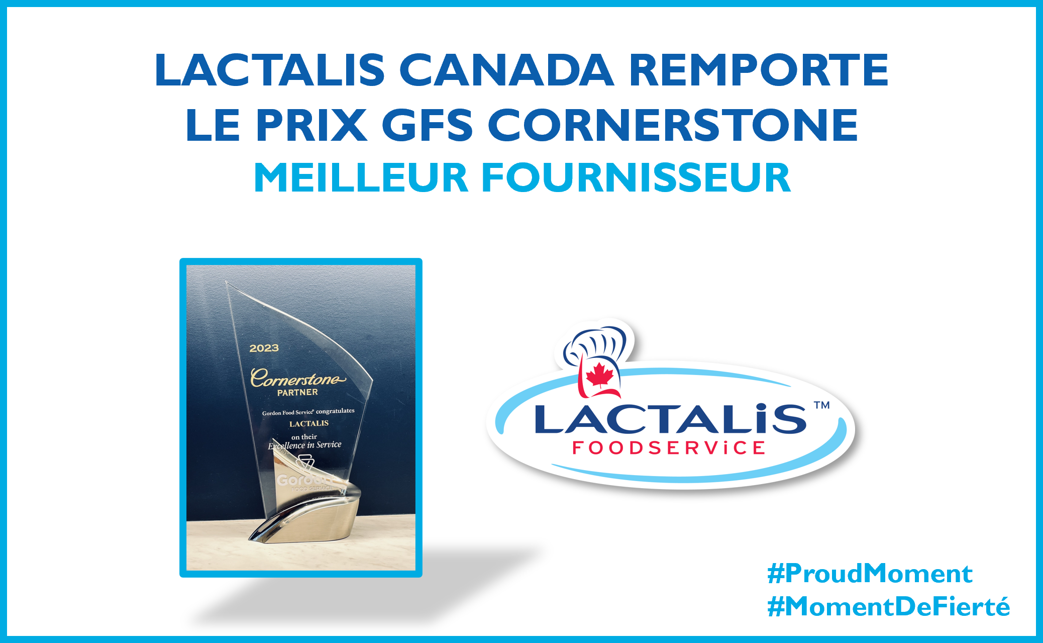 Lactalis Canada Wins  GFS Cornerstone Award