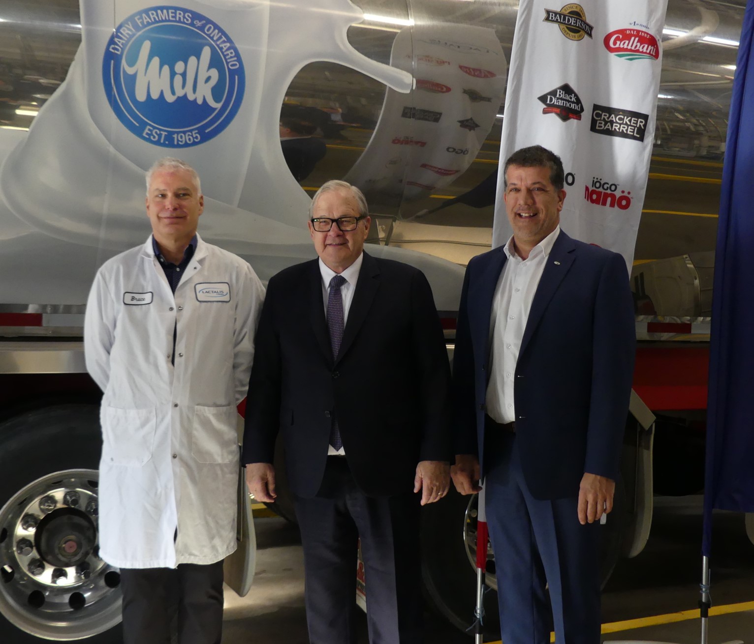 Le Ministre Fédéral de L'agriculture et de L'agroalimentaire annonce un investissement dans la Gestion de l'offre pour Lactalis Canada Ingleside