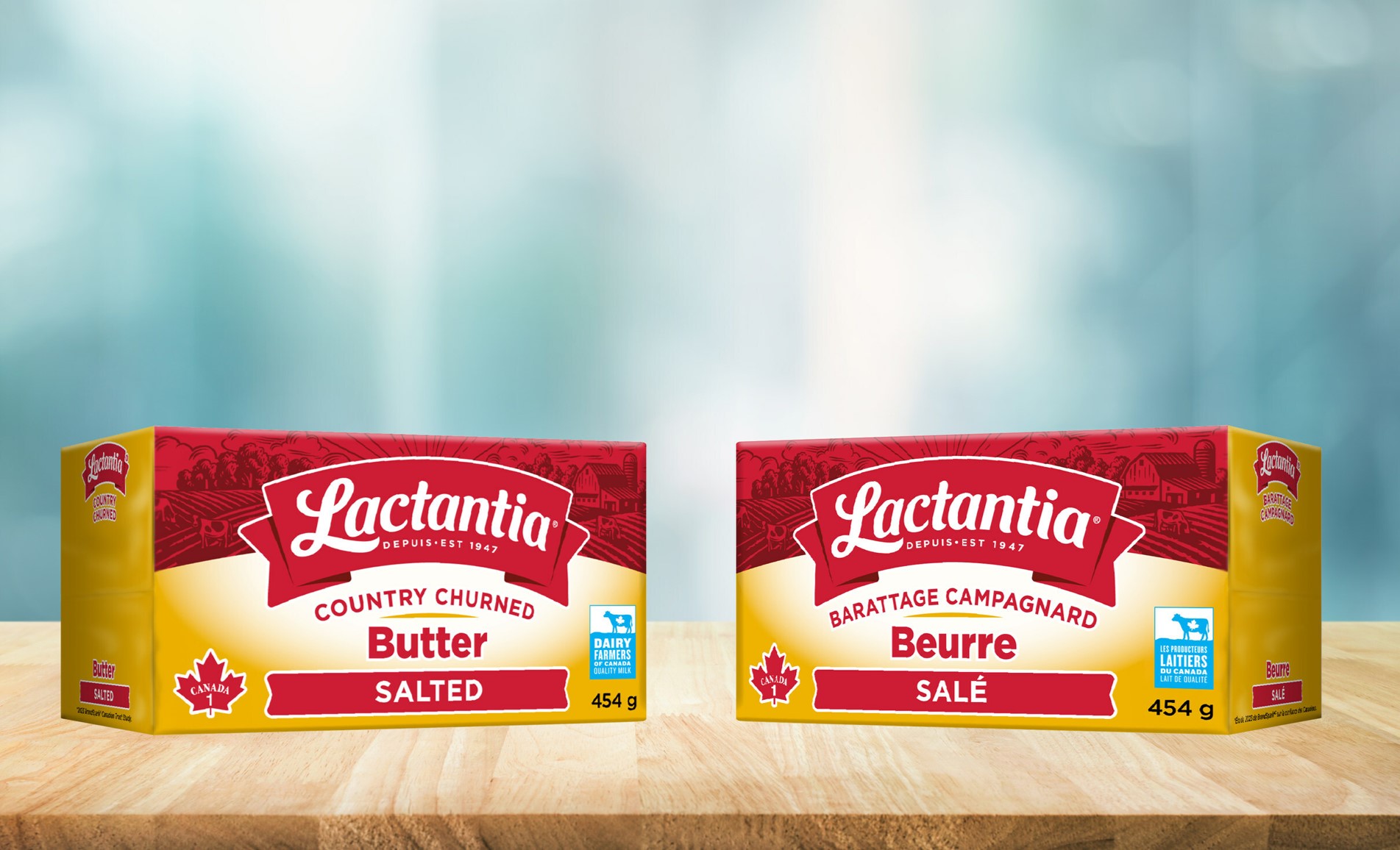 Lactalis Canada's Blue Cow lineup grows as it adds Dairy Farmers of Canada's iconic logo to Lactantia butter products