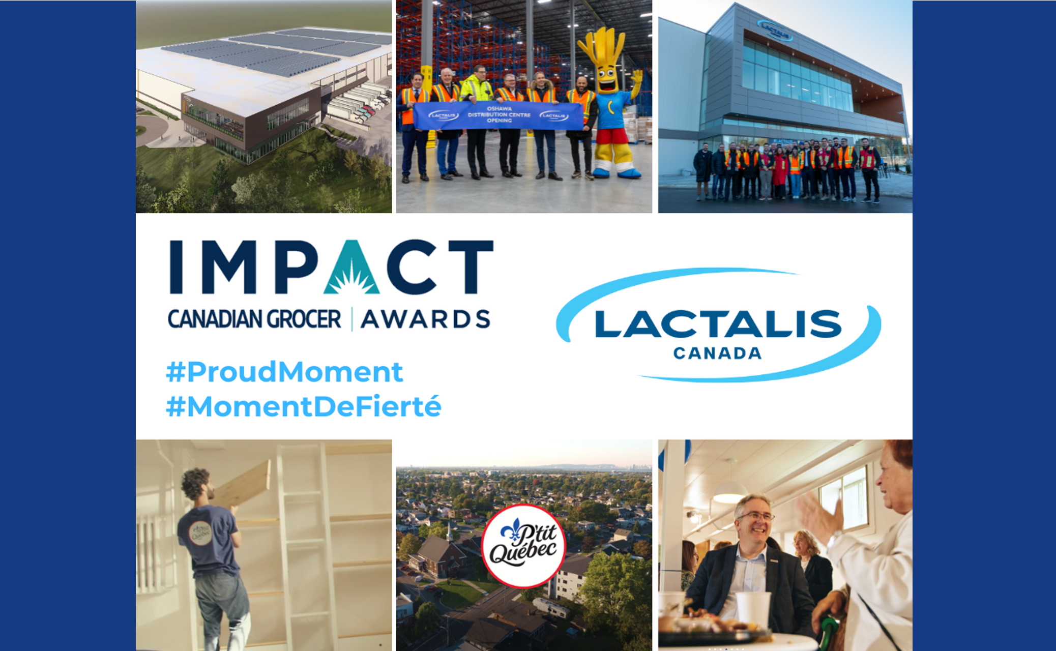 Lactalis Canada Remporte Les Prix Impact 2025 De Canadian Grocer Dans Les Catégories Durabilité Et Service Communautaire 