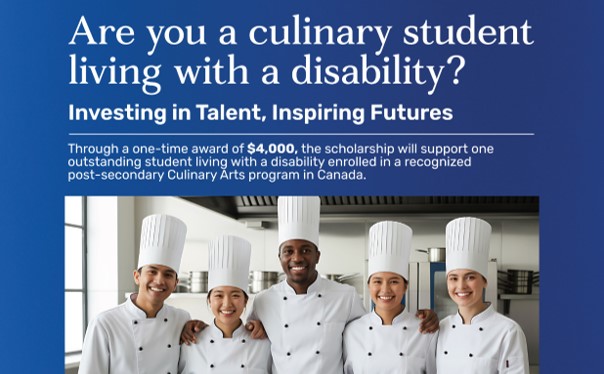 Service alimentaire de Lactalis Canada s’associe à WeCare pour lancer une nouvelle bourse d’études culinaire destinée aux étudiants handicapés