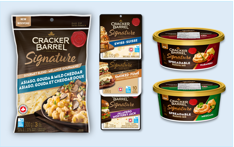 Cracker Barrel Brings Indulgence to the Dairy Aisle with its New Signature Line