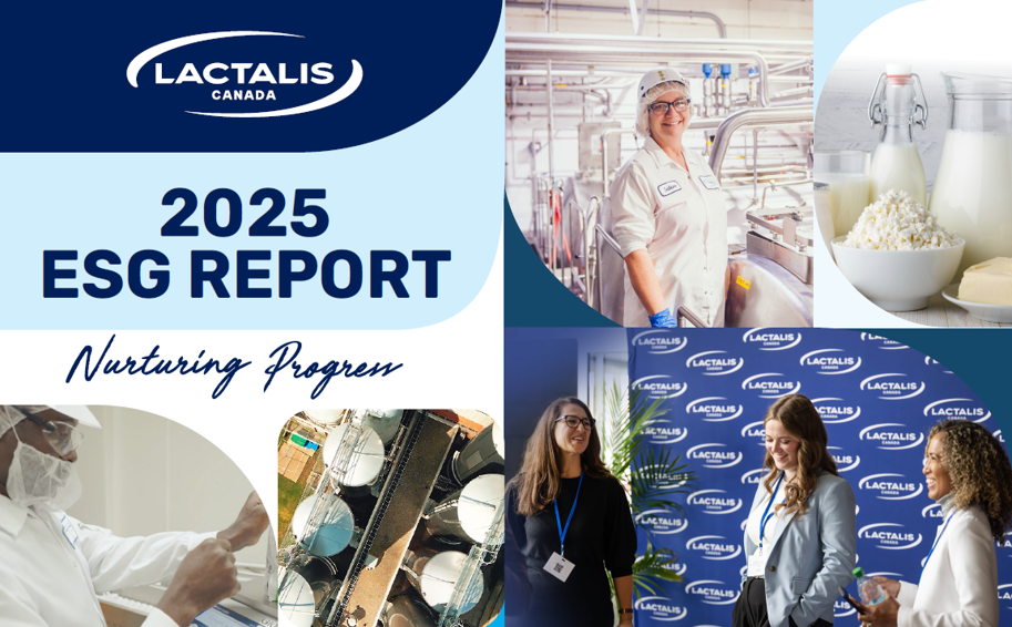 Lactalis Canada Releases 2025 ESG Report