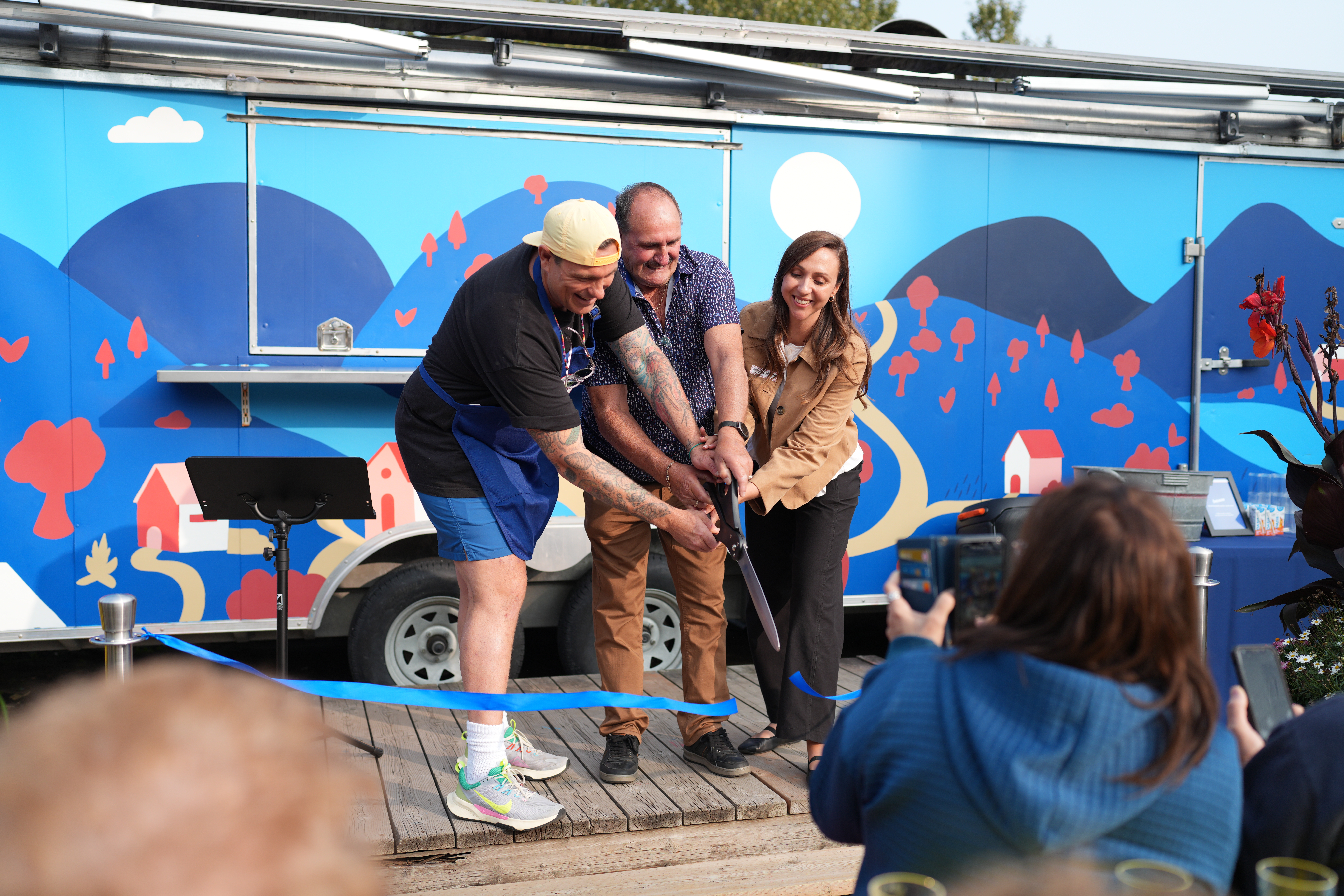 Ribbon cutting